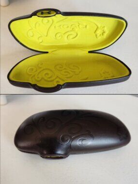 Koali by Morel Hard Shell Brown Eyeglass Case